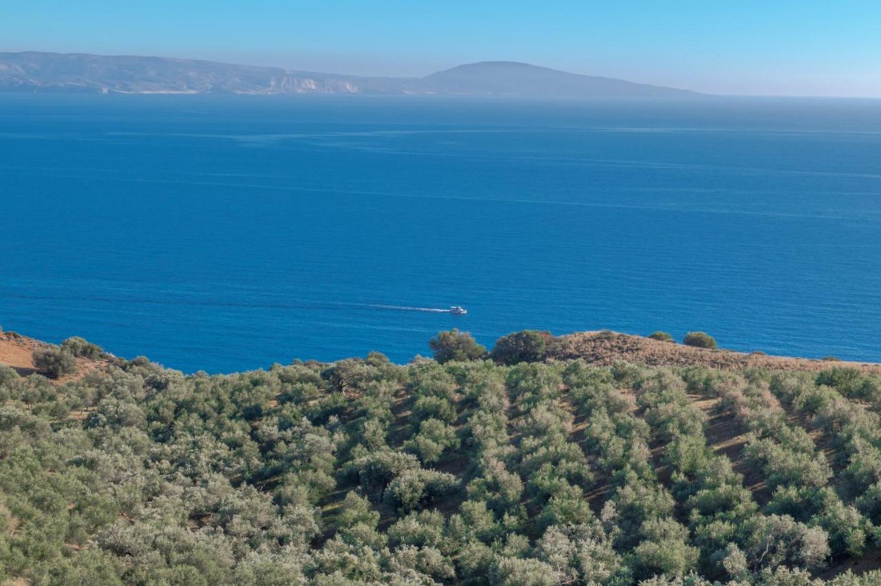 Tranquil Sea View Villa With Private Pool, Just 2Km From The Beach! Agia Galini Buitenkant foto